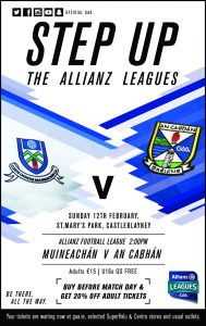 Traffic & Ticket info for Sunday v Monaghan