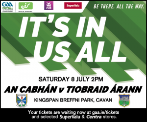 Cavan Panel to play Tipperary