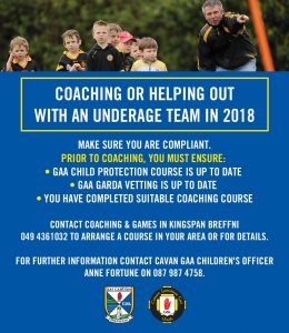 Important Information for Coaching in 2018