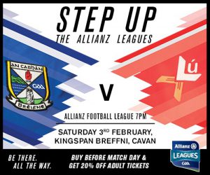 Allianz Football & Hurling Lge Rd 2- Ticket Info