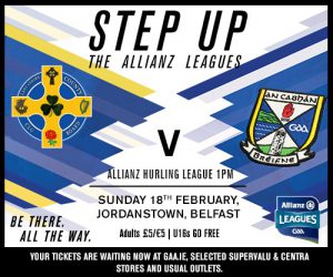 Team News: Allianz Hurling League Team v Lancashire