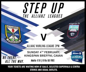 Allianz Hurling League: Team v Sligo