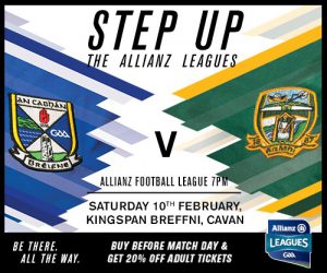 Allianz Football Lge Cavan v Meath: Ticket Info