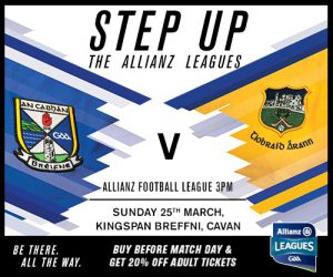 Ticket Info: Allianz Football League v Tipperary