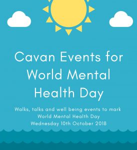 World Mental Health Day – 10th October; events scheduled across Cavan