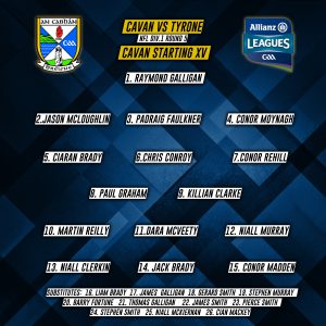 Cavan Panel to play Tyrone