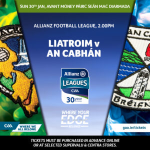 ALLIANZ FOOTBALL LEAGUE ROUND 1 Leitrim V Cavan