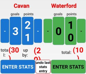 Allianz Football League Roinn 4 Round 7 Result