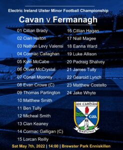 Ulster Minor Championship Fermanagh V Cavan