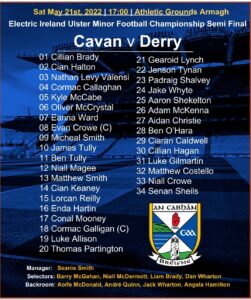 Ulster Minor Football Championship Semi-Final