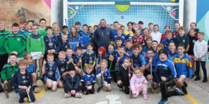 Cavan GAA opened their Hurling Handball, and Sensory walls in Kingspan Breffni