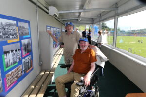 Ciarán McLaughlin, Ulster GAA President Opens New Accessibility Space in Kingspan Breffni.